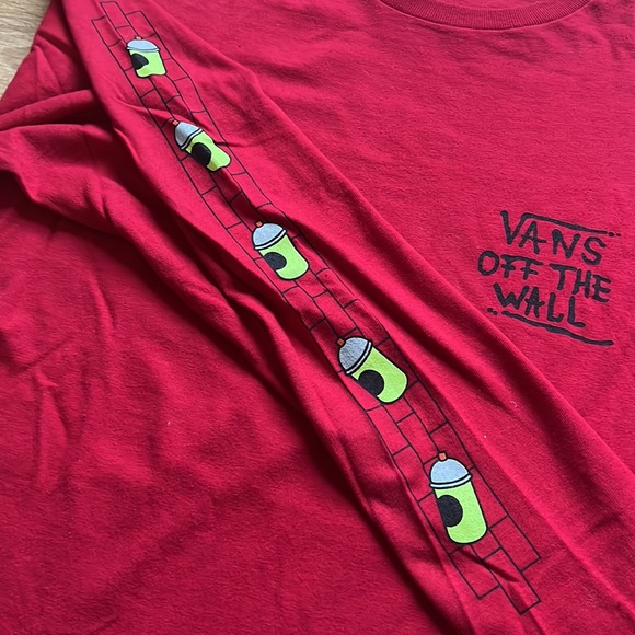 Vans x The Simpsons “El Barto” Red Long-sleeve - Picture 7 of 8